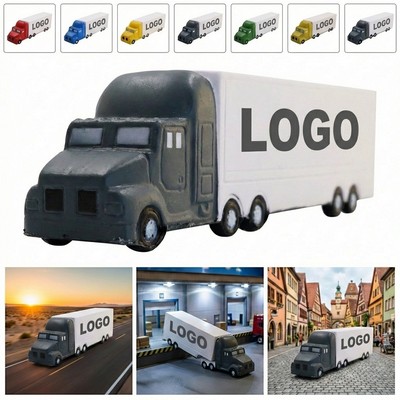 Semi Truck Shaped Polyurethane Stress Reliever MOQ 20