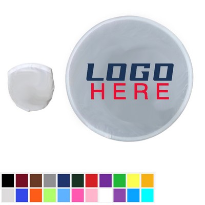 9.8" Dia Full Color Soft Folding Flying Disc With Pouch