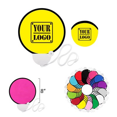 Pop Up Flying Disc Fans w/ Neck Cord